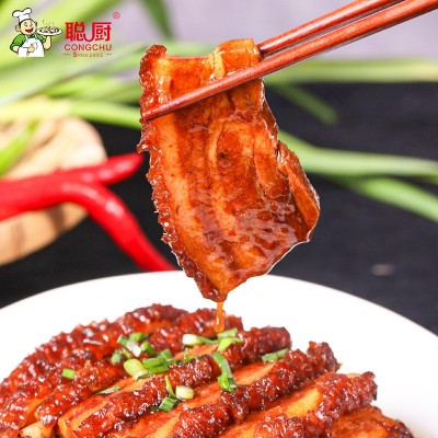 一件代发家用梅菜扣肉冷冻餐饮蒸菜半成品菜盒装餐饮预制菜半成品 1箱图2