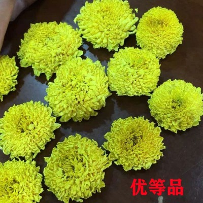 婺源黄菊散货散装批发 一朵一杯徽州黄菊花茶黄菊花大皇菊 1斤图2