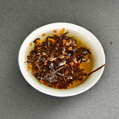 桂花红茶新茶丹桂花浓香型小种红茶礼盒装产地批发散装茶叶2025 1盒图3