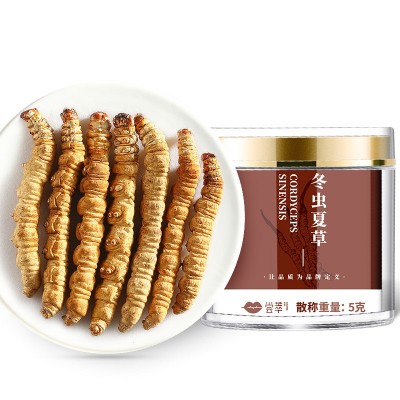 【杞里香】冬虫夏草 5g罐装断草那曲冬虫夏草虫草冬虫草 1瓶
