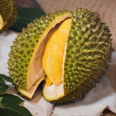 马来西亚进口D197猫山王榴莲带壳整果液氮冷冻猫山王榴莲一件代发 1斤图3