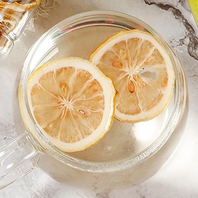 原味精选柠檬片50g袋装干柠檬茶蜂蜜冻干冲饮水果茶泡水喝的东西 1袋图4