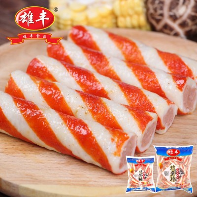 雄丰烤鱼棒500g棒包装煎炸炒烧烤水煮小吃餐馆美食即食速食Q弹   1袋