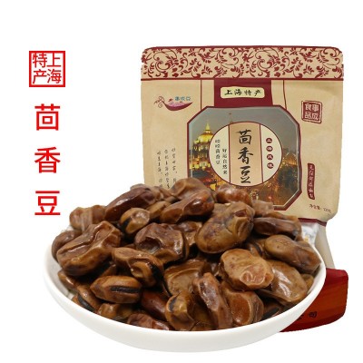茴香豆上海特产城隍庙五香软糯蚕豆水煮蚕豆200g袋零食   1件