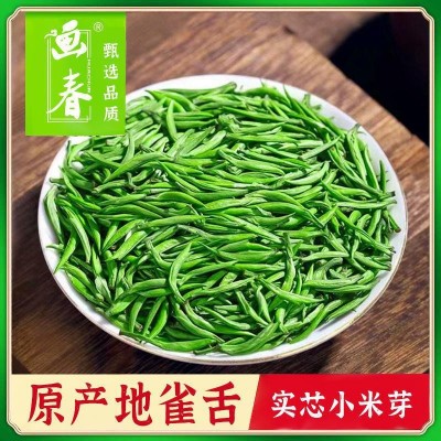 特级明前雀舌绿茶 茶叶2026年新茶 浓香型嫩芽雀舌春茶散装礼盒装   2件